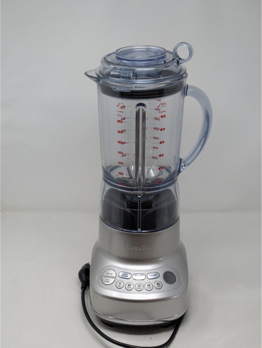 Breville Fresh & Furious Heavy Duty Blender Silver BBL620 SIL /V 1100W 5-Speed